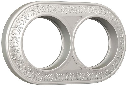 Рамка-ретро универсальная Werkel Antik Runda 2-м. металл жемчужный  картинка